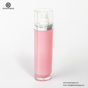HXL319 Üres akril légtelen krém és Lotion Bottle kozmetikai csomagolású bőrápoló tartály