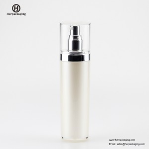 HXL321 Üres akril légtelen krém és Lotion Bottle kozmetikai csomagolású bőrápoló tartály