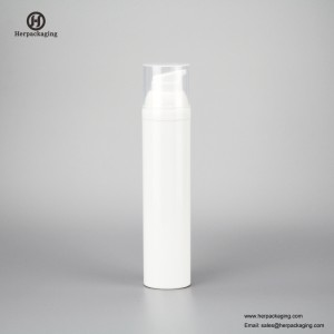HXL424 Üres akril légtelen krém és Lotion Bottle kozmetikai csomagolású bőrápoló tartály