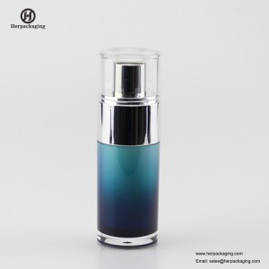 HXL432 Üres akril légtelen krém és Lotion Bottle kozmetikai csomagolású bőrápoló tartály